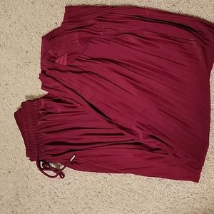 Flare Maroon pants